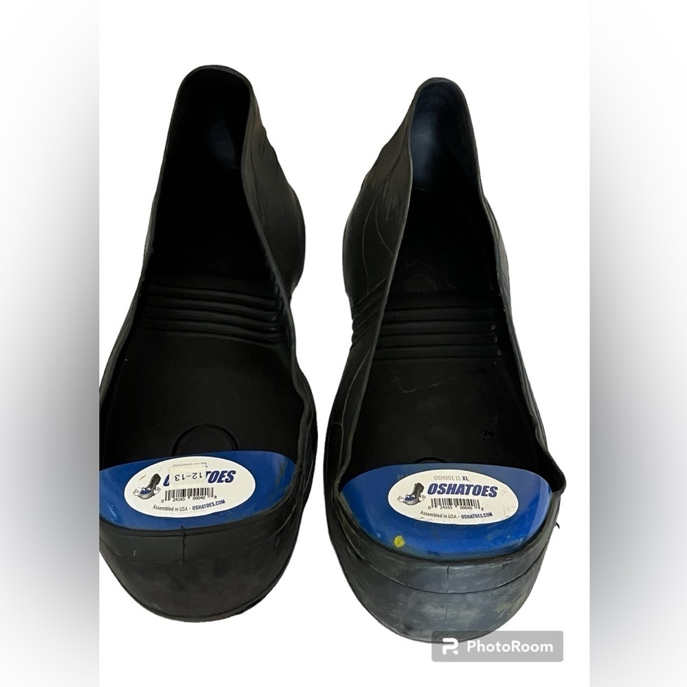 Oshatoes Slip On Your Shoes For Safety Steel Toe Shoes Sz 11 XL